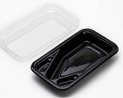 Embalagens plásticas descartáveis para alimentos