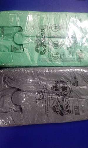 Sacola plástica descartável Sacola plástica descartável