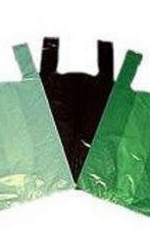 Sacolas descartáveis Sacolas descartáveis